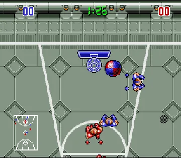 Bill Laimbeer's Combat Basketball (USA) screen shot game playing